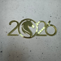 Изображение Боковой топпер 2026 с лошадью, 11 см